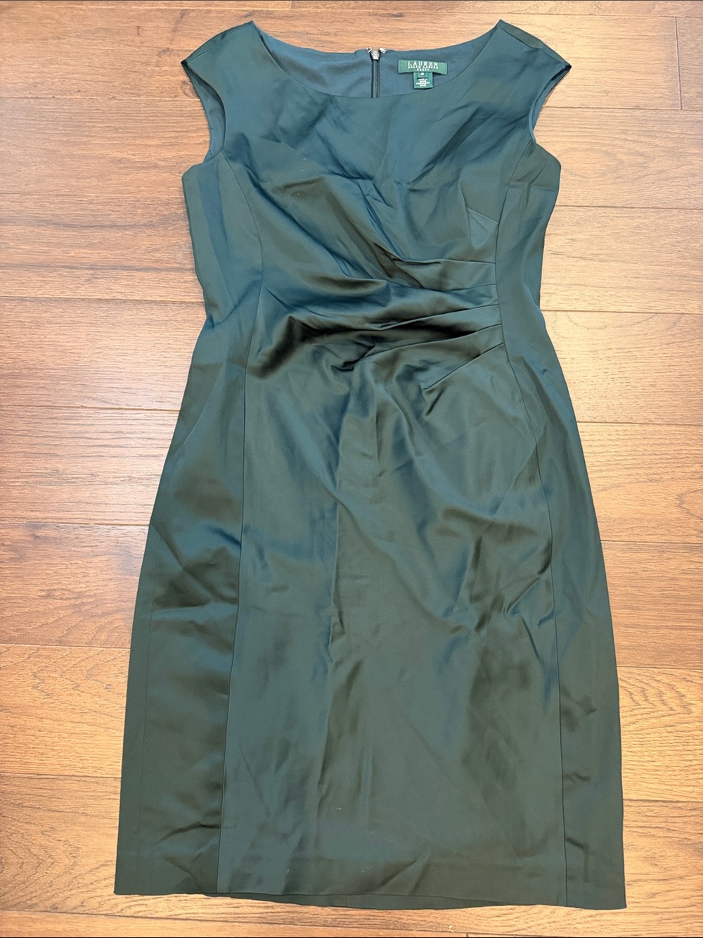 Lauren Ralph Lauren Emerald Sleeveless Dress Size 10 - C76-096